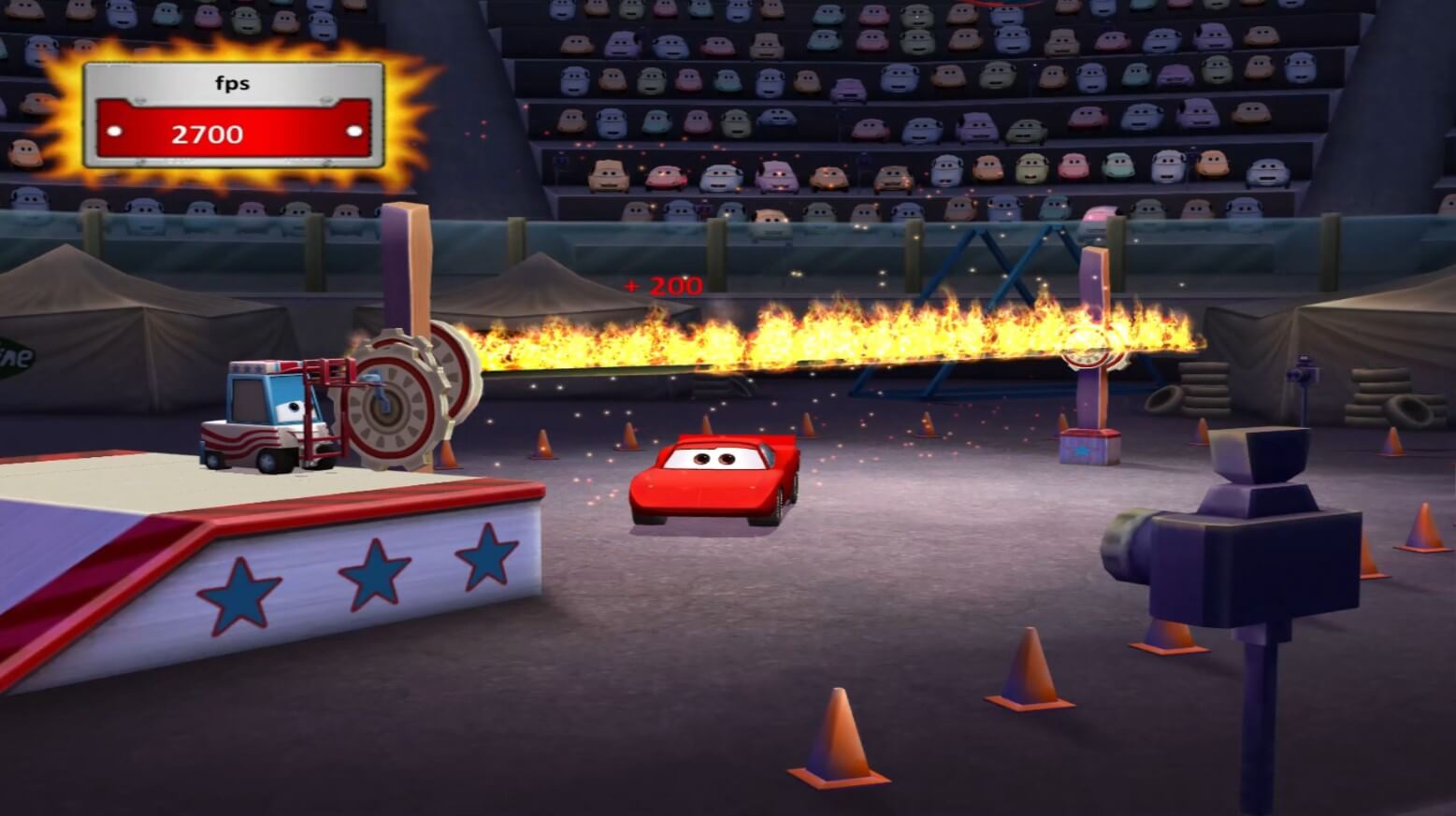 Cars Toon Mater's Tall Tales - геймплей игры Windows